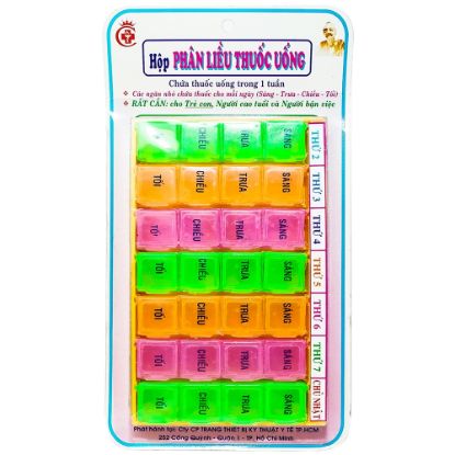 Ảnh của Dụng cụ chia thuốc theo tuần