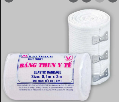 Ảnh của Băng thun y tế Bảo Thạch 0,1m x 3m