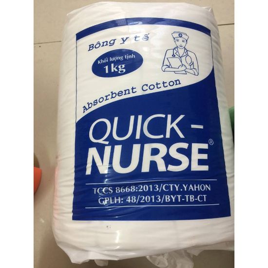 Ảnh của Bông gòn y tế QUICK NURSE 1kg