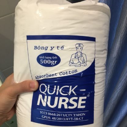 Ảnh của Bông gòn y tế QUICK NURSE 0.5 KG