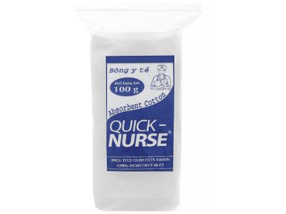 Ảnh của Bông gòn y tế QUICK NURSE 100 G