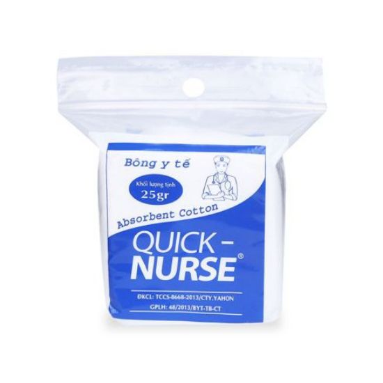 Ảnh của Bông gòn y tế QUICK NURSE 25G
