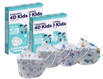 Ảnh của Khẩu trang Famapro 4D kid