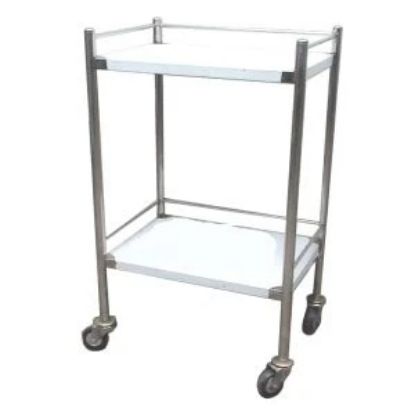 Ảnh của Xe đẩy inox 2 tầng