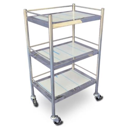 Ảnh của Xe đẩy inox 3 tầng (30*40)