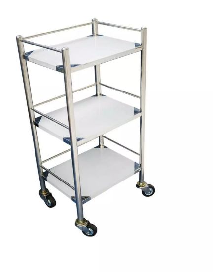 Ảnh của Xe đẩy inox 3 tầng (35*50)