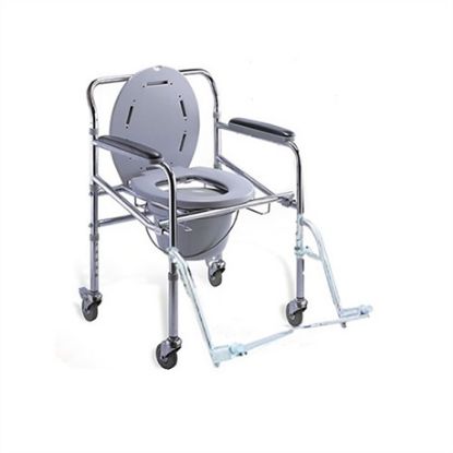 Ảnh của Ghế bô vệ sinh có bánh xe, để chân Lucass GX300