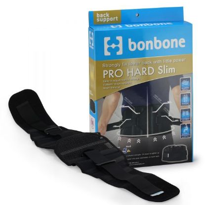 Ảnh của Đai lưng Pro Hard Slim Bonbone màu đen