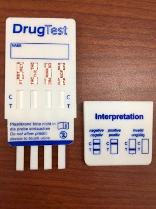 Ảnh của Que Thử  Tổng Hợp 4 Chân MET, THC, MDMA, MOP