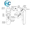 Ảnh của Nhiệt kế điện tử Omron TH839S- nhiệt kế điện tử đo tai