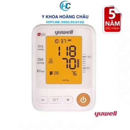 Ảnh của MÁY ĐO HUYẾT ÁP CÓ GIỌNG NÓI BẮP TAY YUWELL YE650D