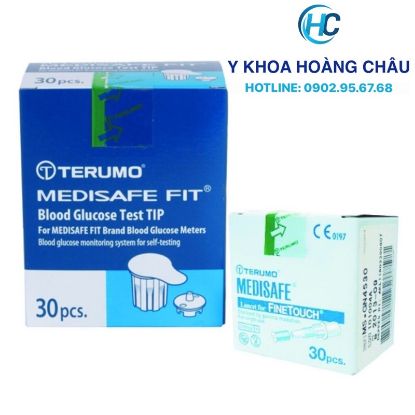 Ảnh của [CHÍNH HÃNG] Que Thử Đường Huyết Terumo (Hộp 30 kim+30 que)