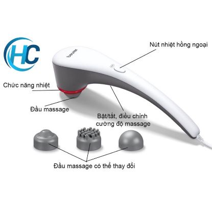 Ảnh của Máy Massage Cầm Tay Đèn Hồng Ngoại Beurer MG255 
